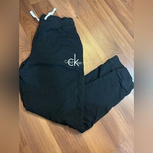Calvin Klein Black Joggers with Logo